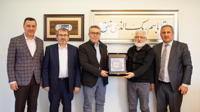 MAVERA’DAN İSAM’A NEZAKET ZİYARETİ