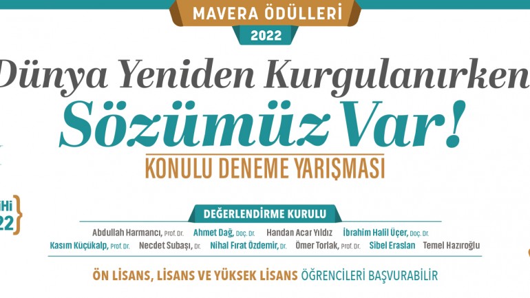 MAVERA ÖDÜLLERİ 2022 BAŞLIYOR