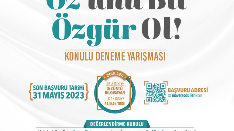 MAVERA ÖDÜLLERİ 2023 'ÖZ'ÜNÜ BİL ÖZGÜR OL!'