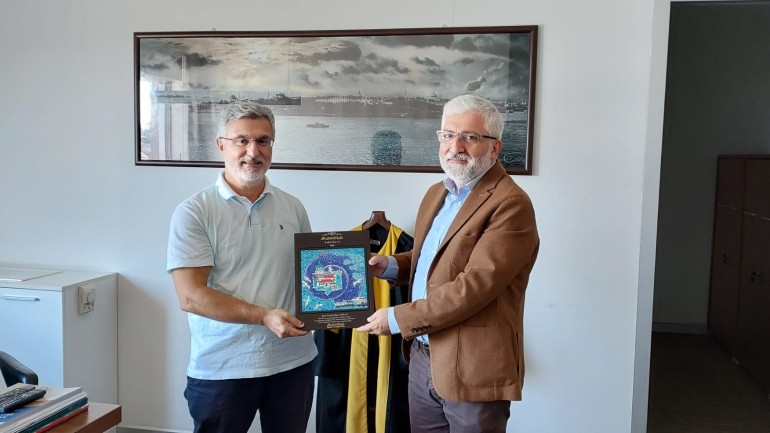 İstanbul Ticaret Üniversitesi İşletme Fakültesi Dekanı Prof. Dr. Ömer Torlak Ziyareti