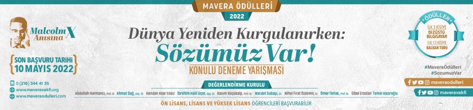 MAVERA ÖDÜLLERİ 2022 BAŞLIYOR