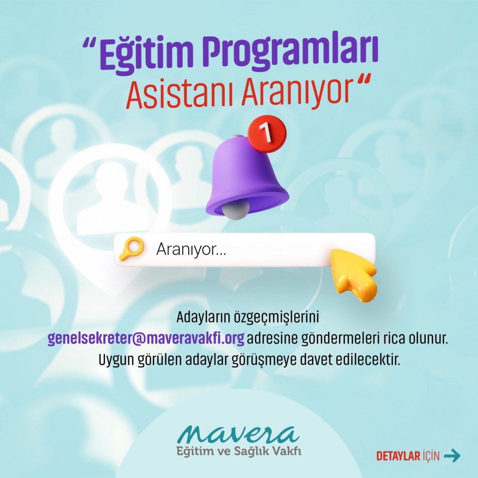 Kısmi Süreli Eğitim Programları Asistanı Aranıyor 