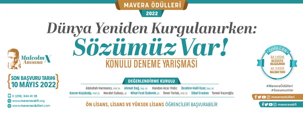 MAVERA ÖDÜLLERİ 2022 BAŞLIYOR