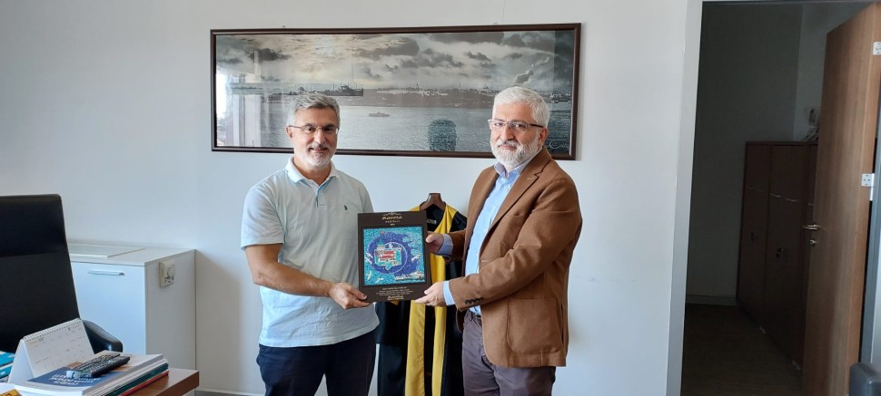 İstanbul Ticaret Üniversitesi İşletme Fakültesi Dekanı Prof. Dr. Ömer Torlak Ziyareti